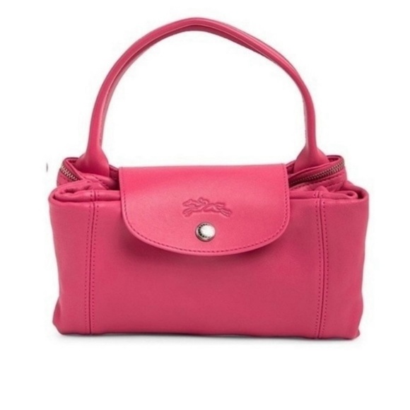 $600+ NWT LONGCHAMP Lambskin + COA - Picture 7 of 14